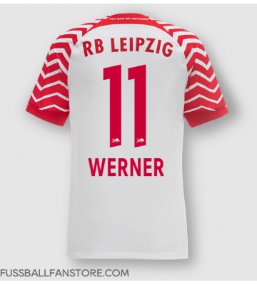 RB Leipzig Timo Werner #11 Replik Heimtrikot 2023-24 Kurzarm